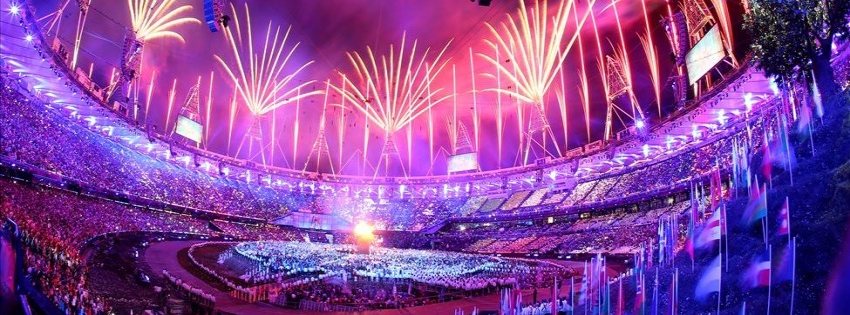 London Olympic Games Opening timeline cover - Facebook timeline covers maker