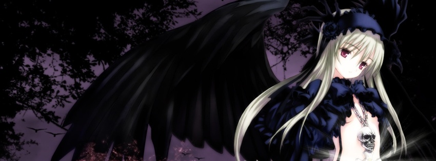 Wings Black Gothic_cover - Facebook timeline covers maker wings-black-gothic_cover - Facebook timeline covers maker